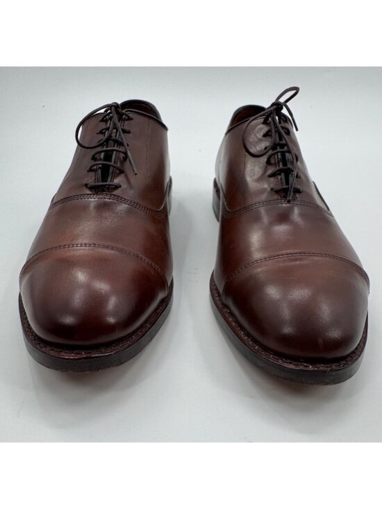 Allen Edmonds Park Avenue Cap-Toe Oxford Brown Leather 12M Men’s Dress Shoes main image 8